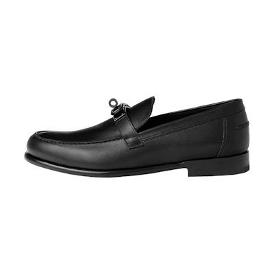 HERMES Destin Loafer 'Black Leather'
