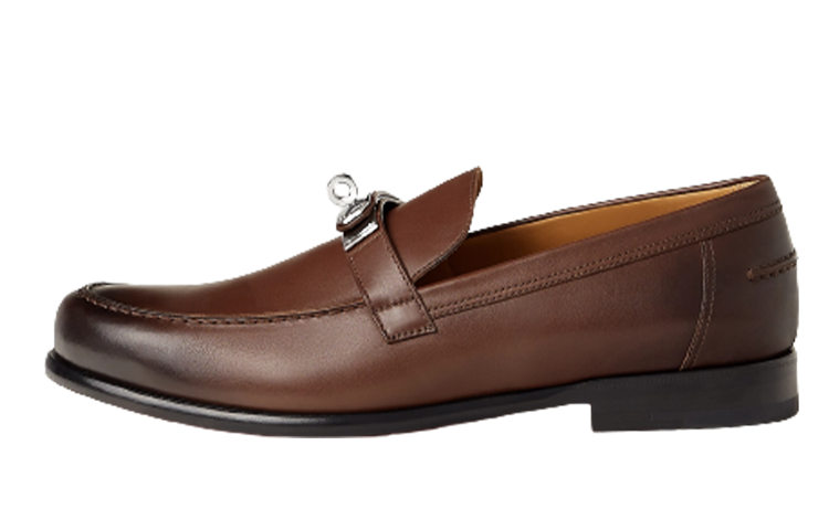 Buy HERMES Destin Loafer 'Coklat' H231944Z-AMP