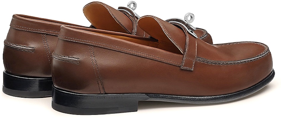 HERMES Destin Loafer 'Coklat Kayu Mawar' H212963Z-A9N Shop HERMES Destin Loafer 'Coklat Kayu Mawar' H212963Z-A9N
