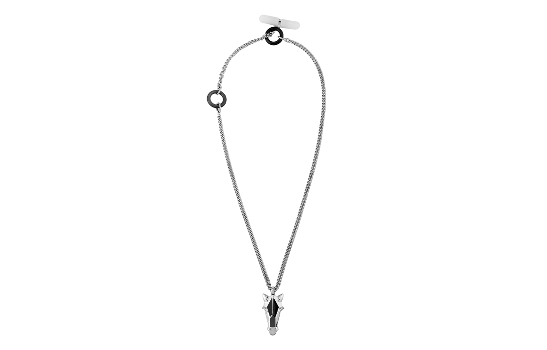 Shop HERMES Destrier Collar Unisex Pareja Plata - Casual y Elegante. H077343FPAA