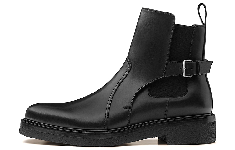 HERMES Distance Ankle Boot 'Black Calfskin'