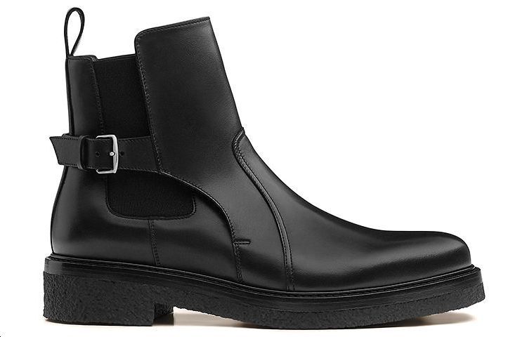 HERMES Distance Ankle Boot 'Black Calfskin' 圖 2