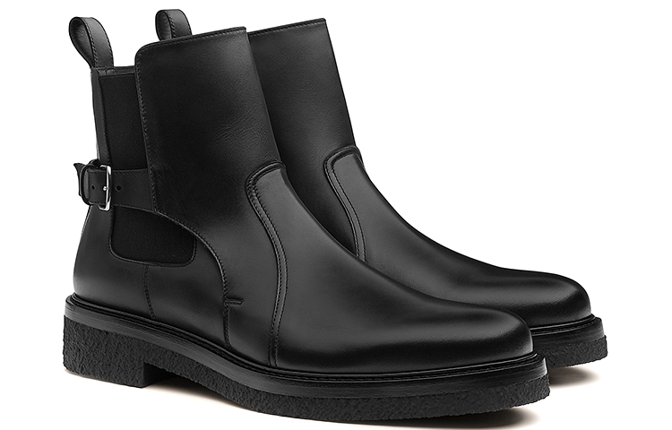 HERMES Distance Ankle Boot 'Black Calfskin' 圖 3