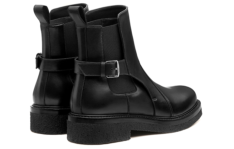 HERMES Distance Ankle Boot 'Black Calfskin' 圖 4