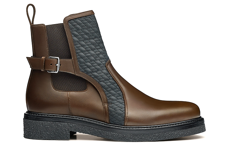 Order HERMES Distance Stiefel ''Braun Schwarz Leder'' H212939Z-HMN