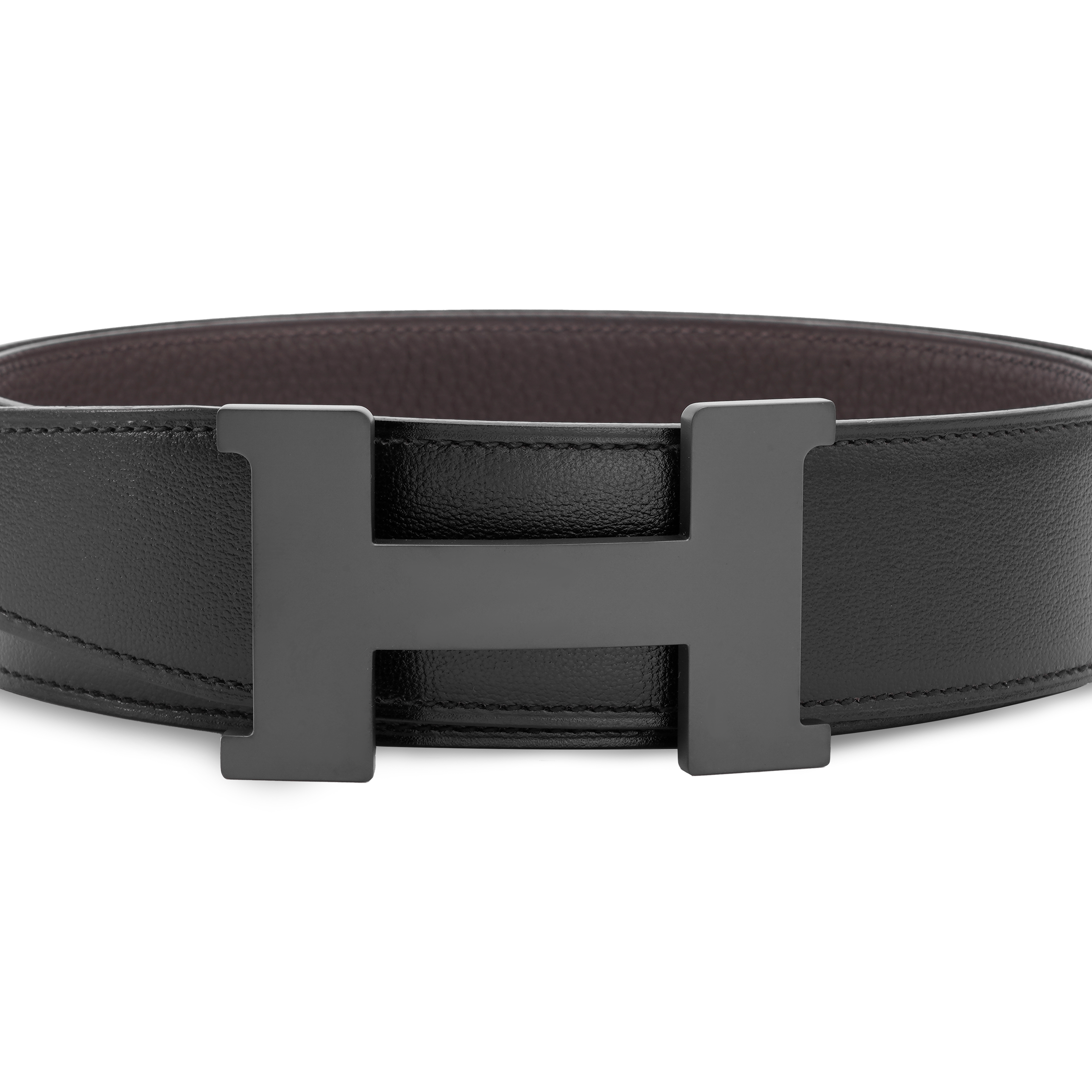 HERMES Double-Sided Calfskin Leather Belt 3.8cm Wide H081106CH89-H077971CAAB 圖 4