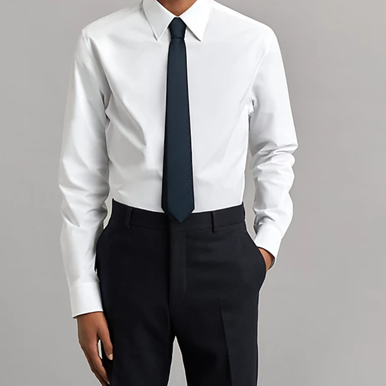 HERMES Double-Sided Casual Business  Tie - Blue. H319277T 02 圖 4