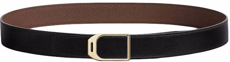 HERMES Double-Sided Smooth Buckle Leather Belt for Men H010632UP2KH073967CAAB085 HERMES Double-Sided Smooth Buckle Leather Belt for Men H010632UP2KH073967CAAB085