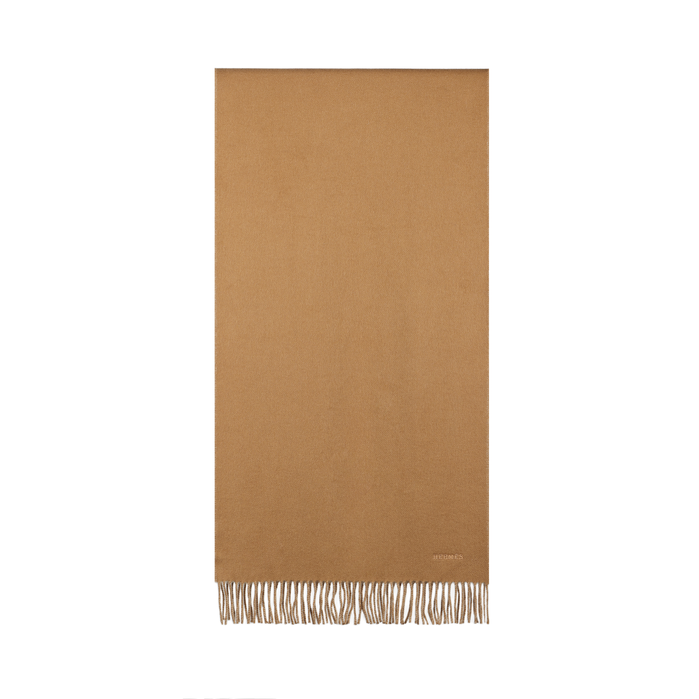 HERMES Cashmere Scarf Unisex Couple Style Luxury Fashion Accessory. H393800T-22