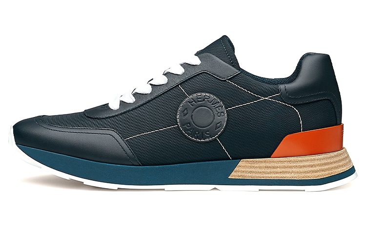 HERMES Drive Low 'Navy Canvas and Calfskin' H212909Z-HI2