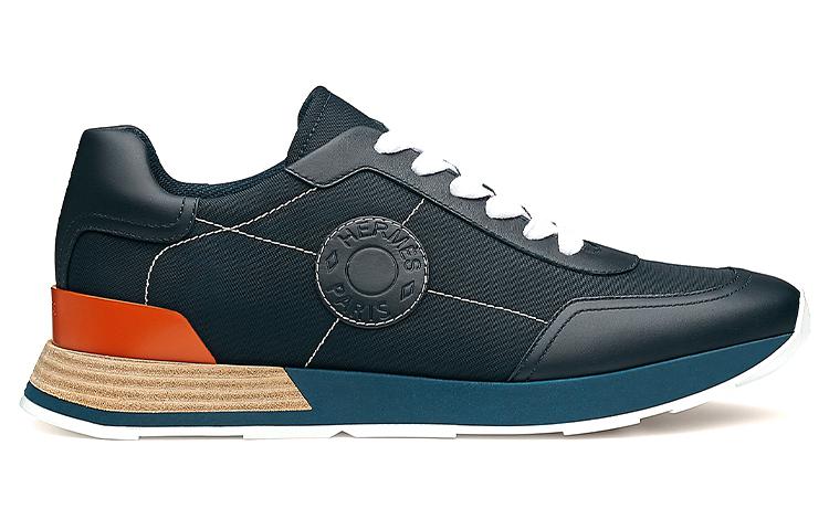 Order HERMES Drive Low 'Navy Kanvas dan Kulit Sapi' H212909Z-HI2