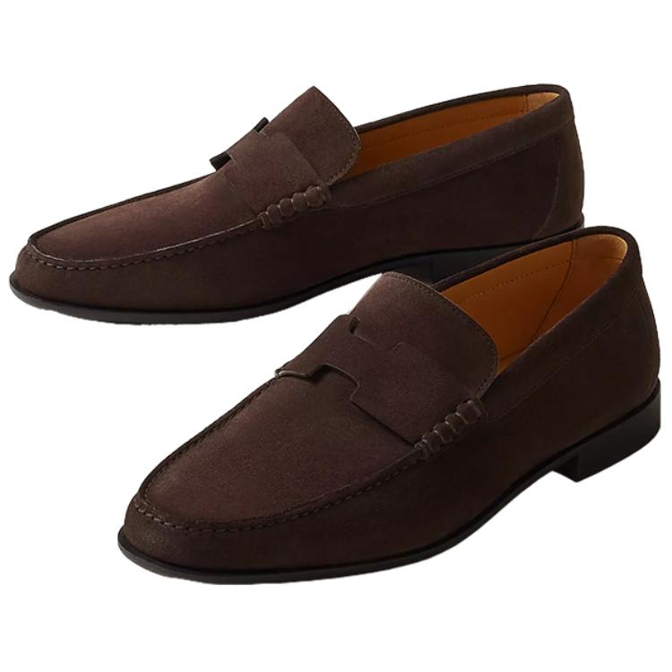 Lookbook HERMÈS Duke Low ''Marron Foncé'' H232893Z-AME
