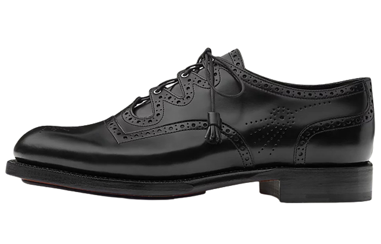 Buy HERMES Easton Oxford 'Piel de Becerro Negro' H221987Z-H01
