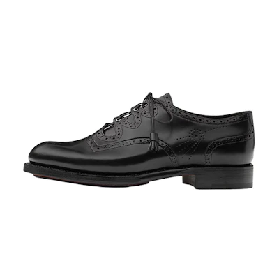 HERMES Easton Oxford 'Black Calfskin'