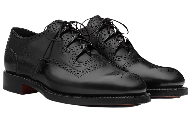 Order HERMES Easton Oxford 'Black Calfskin' H221987Z-H01
