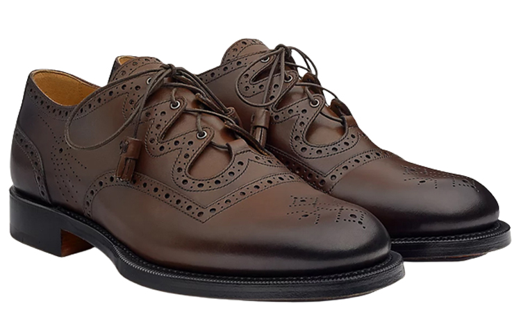 Order HERMES Easton Oxford 'Brown Calfskin' H221986Z-H29