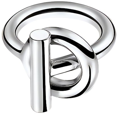 HERMES Cincin Perak Klasik Unisex Rekaan Elegan Echappee H103659B Buy HERMES Cincin Perak Klasik Unisex Rekaan Elegan Echappee H103659B