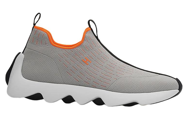 Order HERMES Eclair Knit Sneaker 'Hitam Kelabu' H221892Z-H81