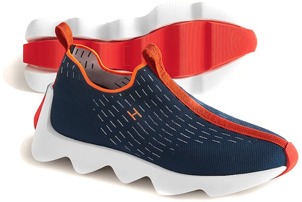 爱马仕 Eclair 针织运动鞋 '海军蓝' H221892Z-HI Purchase 爱马仕 Eclair 针织运动鞋 '海军蓝' H221892Z-HI