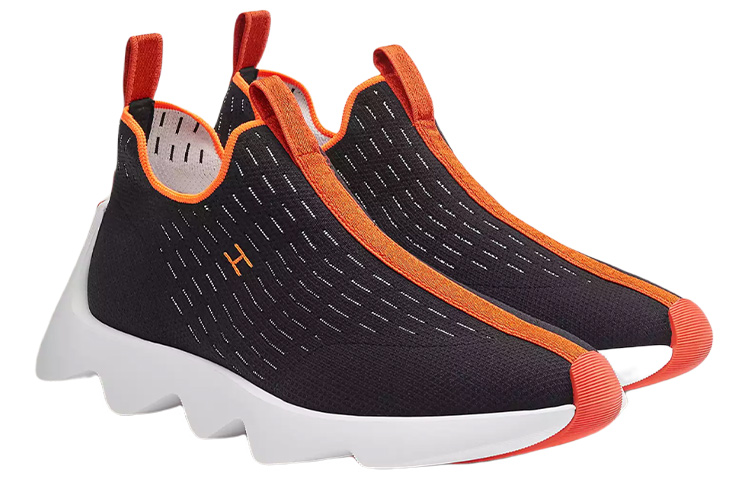 Lookbook HERMES Zapatillas Eclair Knit Baja 'Negro' H221892Z-H02