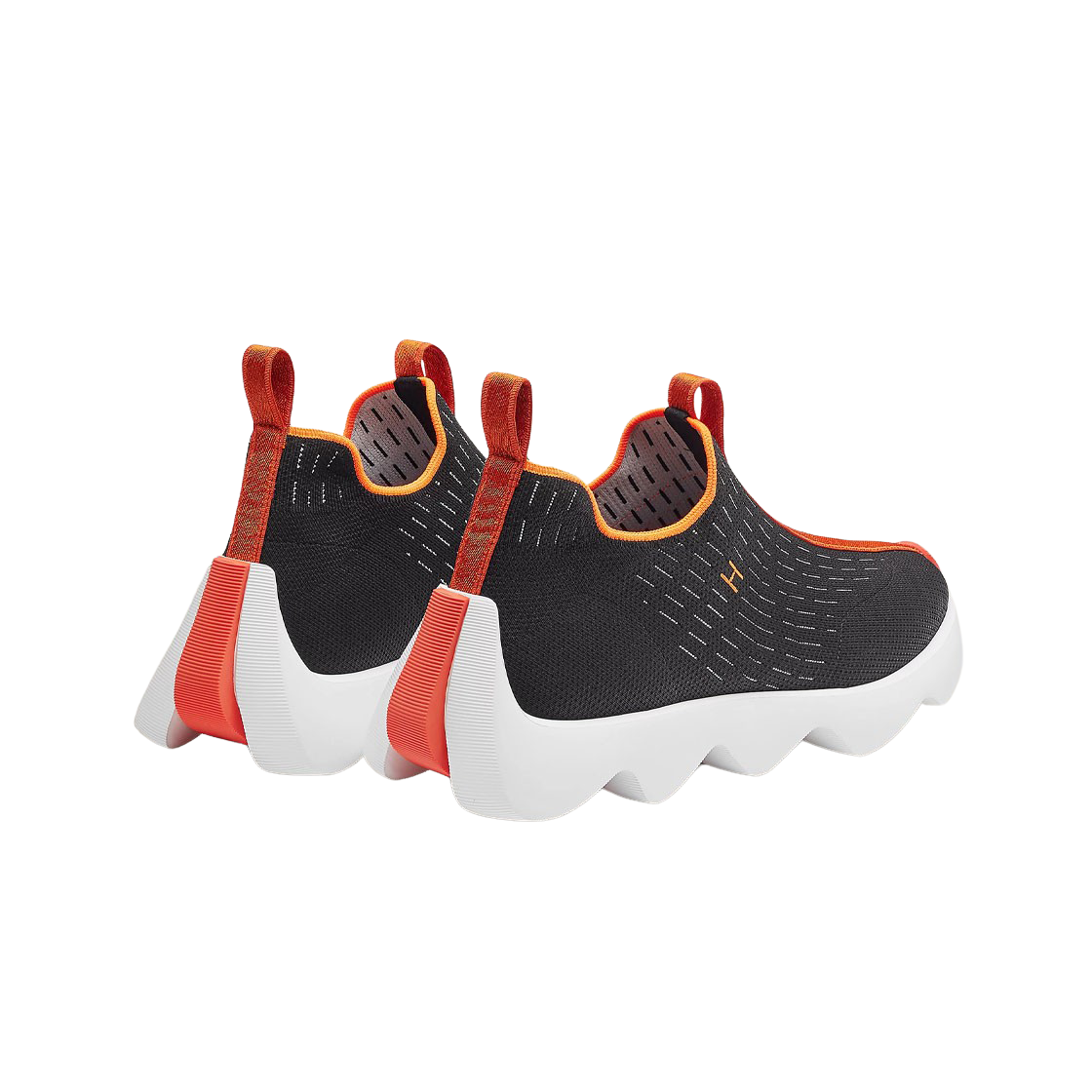 Lookbook HERMÈS Baskets Basses Eclair Knit ''Noir'' H221892Z-H02