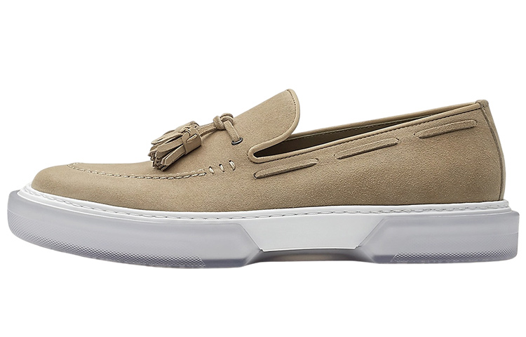 HERMES Ecoutes Loafer 'Beige Suede'