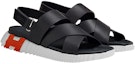 Lookbook HERMES Sandal Velcro Flat Kulit Lembu Elektrik 'Hitam' H222860Z-HI2