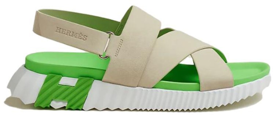 HERMES Sandal Kulit Elektrik Terbuka 'Beige' Selesa H222859Z-HF8 Order HERMES Sandal Kulit Elektrik Terbuka 'Beige' Selesa H222859Z-HF8