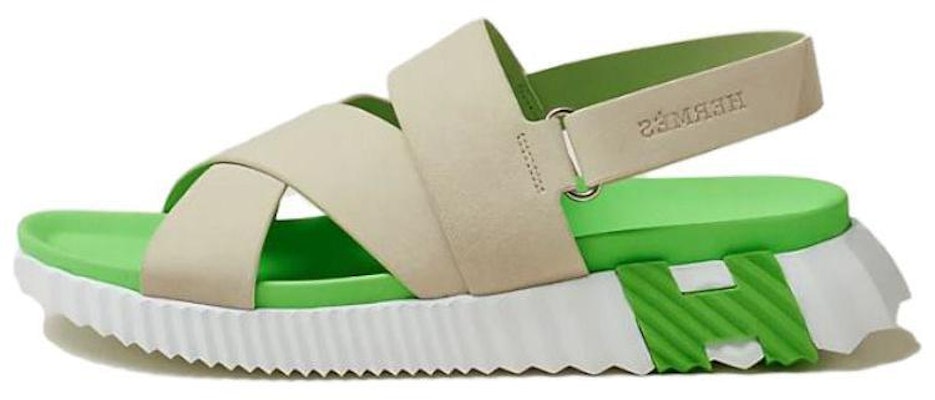 Sandalias Cómodas Abiertas de Cuero HERMES Electric 'Beige' H222859Z-HF8 Buy Sandalias Cómodas Abiertas de Cuero HERMES Electric 'Beige' H222859Z-HF8