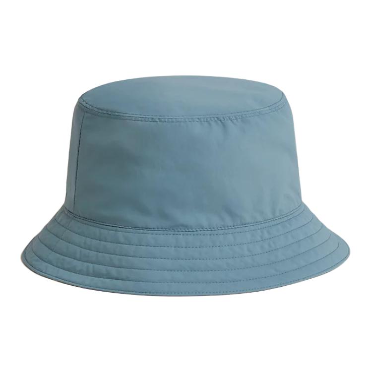 Lookbook HERMES Topi Ember Logo Bordir Nylon Biru. H241001N CI