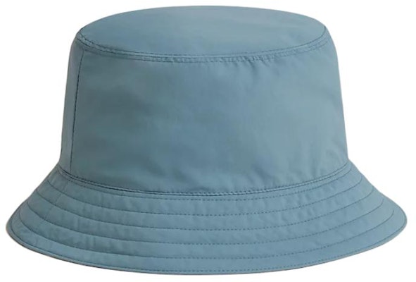 HERMES Topi Ember Logo Bordir Nylon Biru. H241001N CI Lookbook HERMES Topi Ember Logo Bordir Nylon Biru. H241001N CI