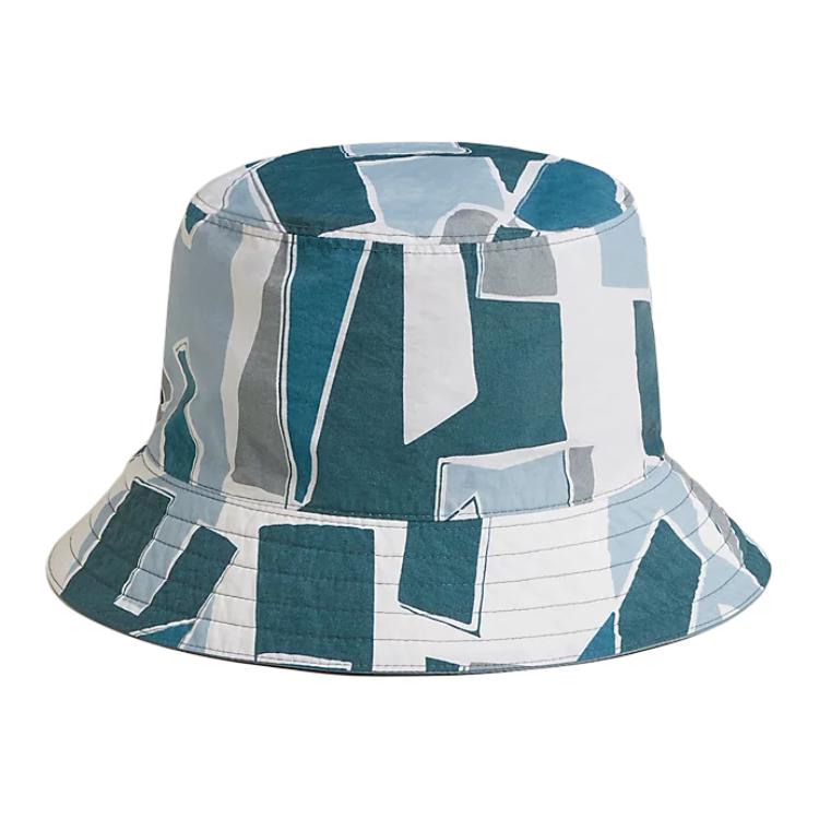 Shop HERMES Topi Ember Logo Bordir Nylon Biru. H241001N CI