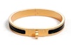 Buy HERMES Gelang Enamel Emas - Desain Colorblock Uniseks untuk Pasangan. H200004F 01