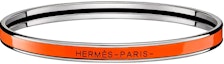 Order HERMÈS Pulsera de Esmalte Unisex Diseño para Pareja en Naranja. H240001FP8A