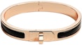 Order 爱马仕硬件装饰黑色搪瓷手镯情侣款经典设计 H20004FO85pm