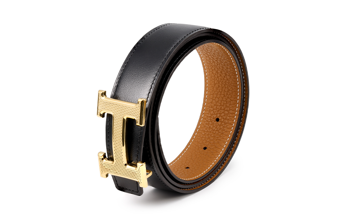 Shop 에르메스 각인 리버서블 가죽 벨트 3.2cm H064540CC06-H073967CAAA