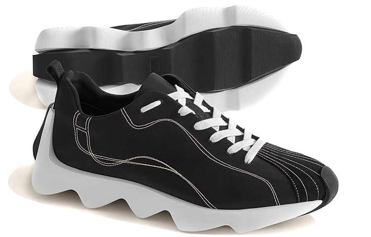 Purchase HERMES Envol Low ''Schwarzes Ziegenleder'' H221894Z-H0