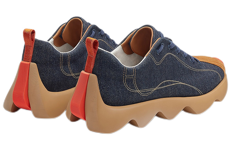 Shop エルメス アンヴォル ロー "デニムブルー×黒ゴートスエード" H221895Z-H48