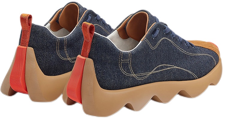 HERMES Envol Low 'Denim Blue and Black Goat Suede' H221895Z-H48 Shop HERMES Envol Low 'Denim Blue and Black Goat Suede' H221895Z-H48