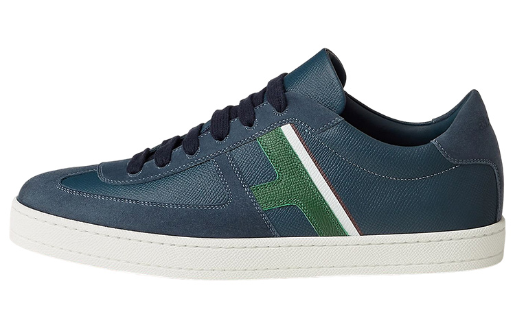 HERMES Epsom Low Top 'Blue Fashion'