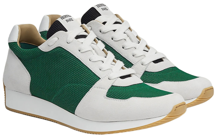 Lookbook HERMES Escape Low 'Hijau Putih' H221932Z-HVS