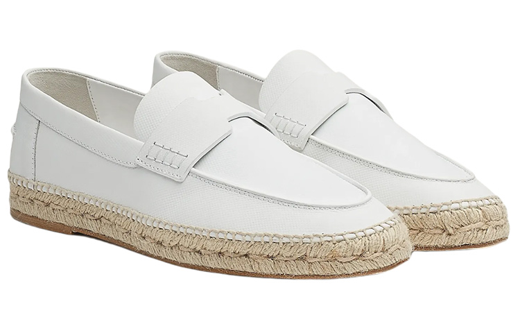 HERMES Espadrille 'White Calfskin' 圖 3