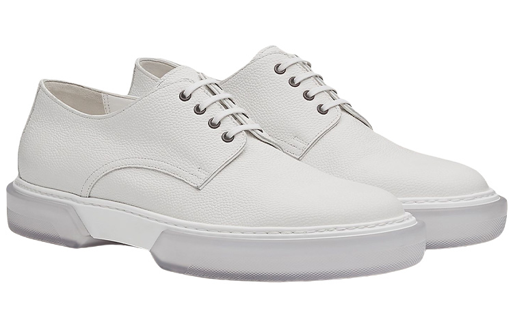 HERMES Eveil Derby 'Grained Calfskin White' 圖 4