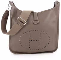 Hermes Evelyne III Taurillon Clemence GM Etoupe Hermes Evelyne III Taurillon Clemence GM Etoupe