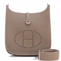 Hermes Evelyne III Taurillon Clemence PM Etoupe Hermes Evelyne III Taurillon Clemence PM Etoupe