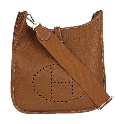 Hermes Evelyne III Taurillon Clemence PM Gold