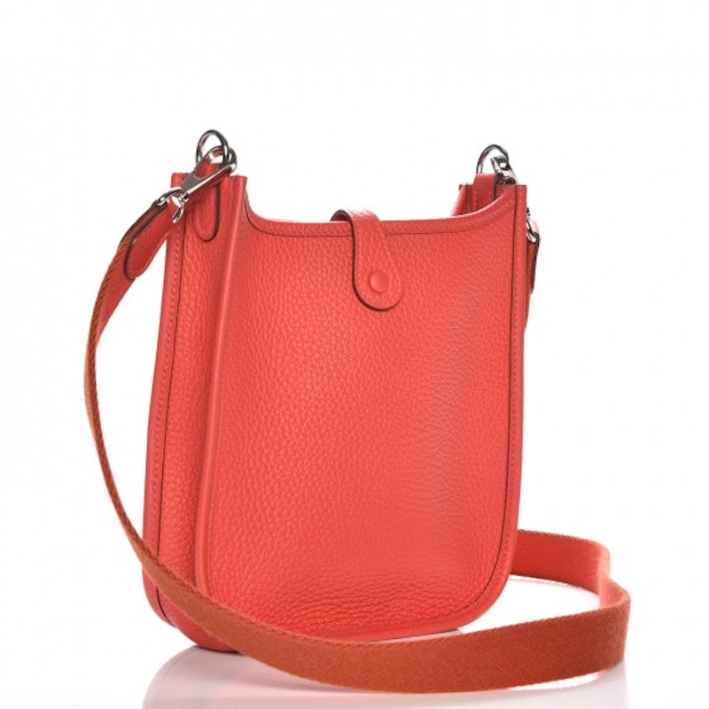 Order Hermes Evelyne Taurillon Clemence Amazone Strap TPM Merah Pivoine