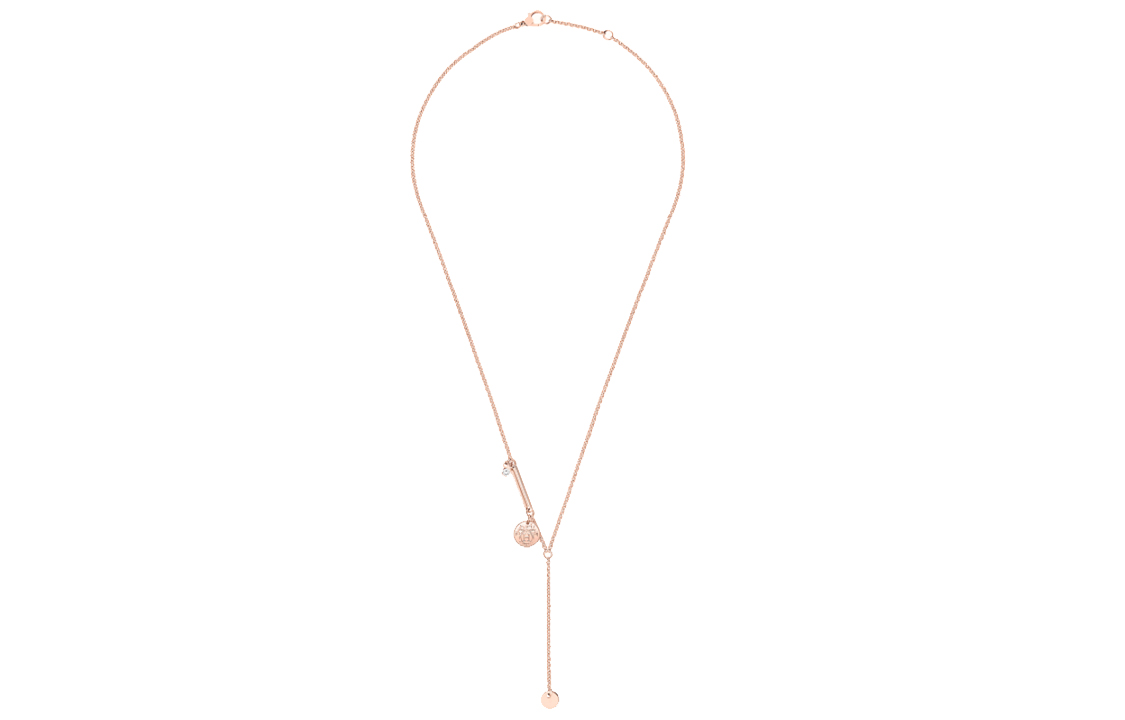 HERMES Ex-Libris Pendant Necklace 18K Rose Gold. H120345B-00 圖 3