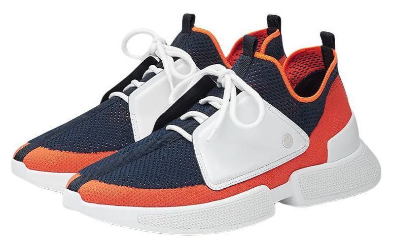 Lookbook 爱马仕 Expert Low '蓝 橙 白' H221896Z-H92