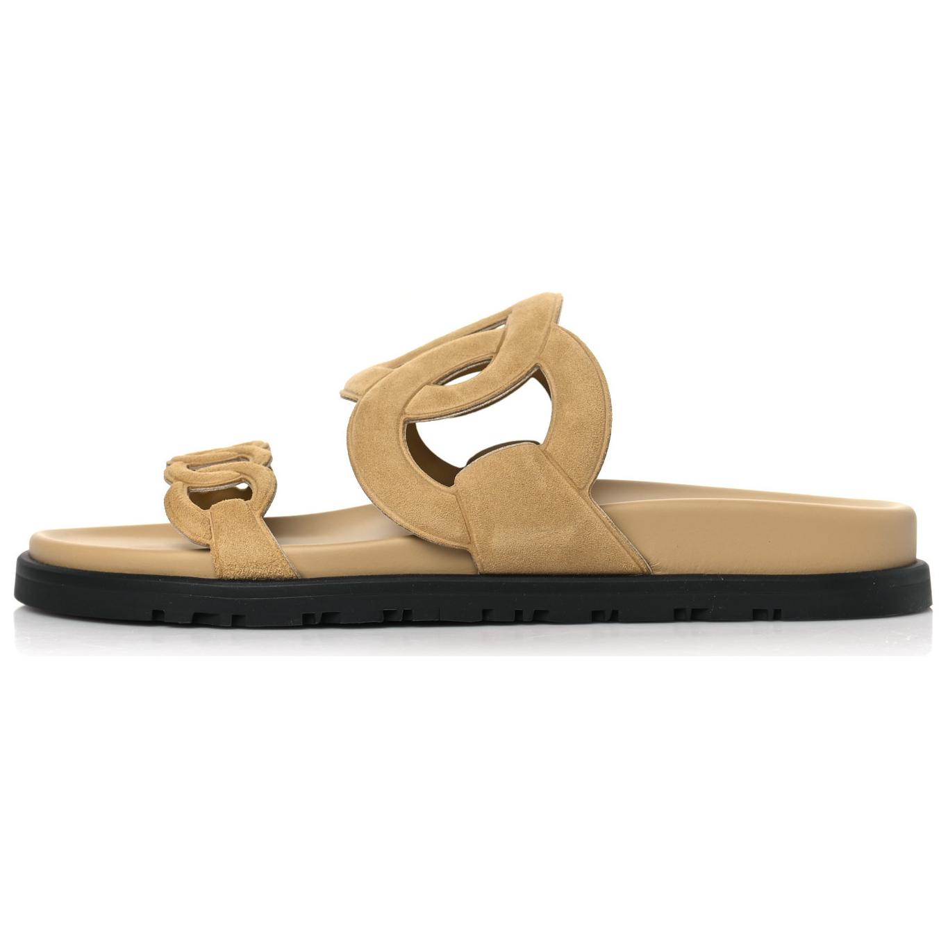 Buy HERMES 'Sandal Coklat Muda Extra Ringan' H222301Z-VD